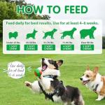120 Dog Probiotics for Gut and Immunity Health