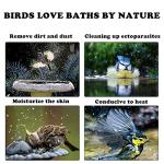Hanging Bird Bath for Cage and Small Pets