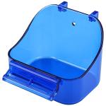Bird Bath Tub for Cage Birds - Blue