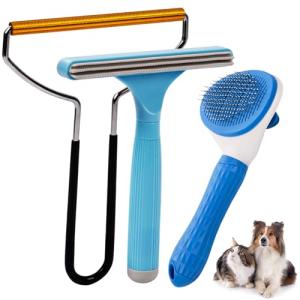 3-in-1 Pet Grooming & Hair Removal Kit