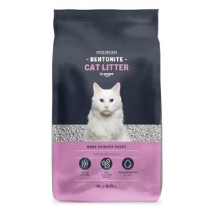 Bentonite Cat Litter with Baby Powder Scent