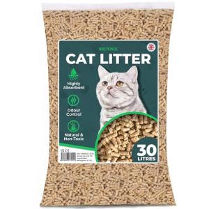 Munnie Biodegradable Dust-Free Cat Litter 30L
