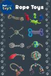 Petface Triple Knot Rope Dog Toy - Small