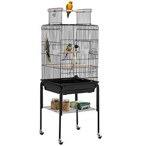 Yaheetech Open Play Top Bird Cage for Budgies
