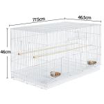 Yaheetech Wide Bird Cage for Small Birds