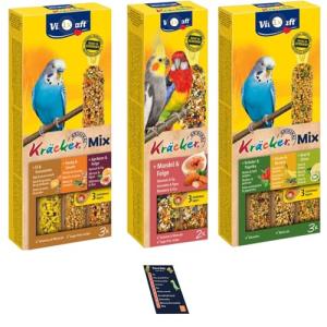 Vitamin-Enriched Budgie Food Bundle with Bird Guide