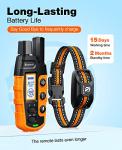 Bousnic Rechargeable Dog Training Collar with Remote