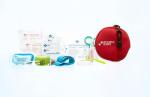 Compact Dog First Aid Kit with Instructions