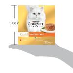 GOURMET Gold Savoury Wet Cat Food Variety 8x85g