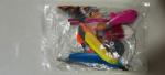 Interactive Cat Toy with 5 Feather Accessories