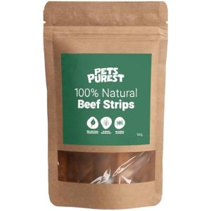 Natural Beef Strips Dog Treats - 100g