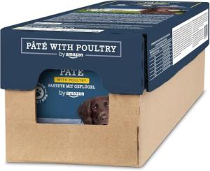 Wet Dog Food Paté with Poultry, 300g Pack