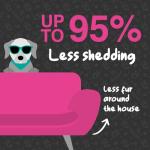 Gentle & Effective Deshedding Brush for Pets