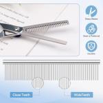 6-Piece Curved Dog Grooming Scissors Set