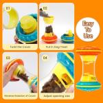 MateeyLife Interactive Dog Treat Puzzle Toy