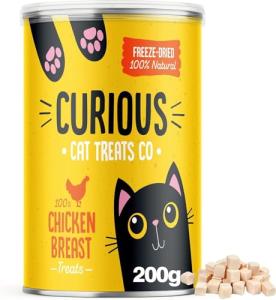 Natural Freeze-Dried Chicken Cat Treats 200g