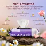 Pet Cleaning Deodorizing Wipes for Dogs & Cats