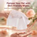 Pet Cleaning Deodorizing Wipes for Dogs & Cats