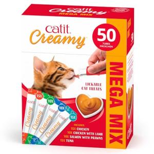 Catit Creamy Lickable Cat Treats Variety Pack
