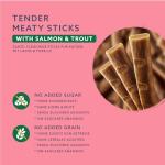 Amazon Cat Sticks Salmon & Trout Treats 50g
