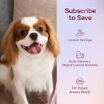 Pet Cleaning Deodorizing Wipes for Dogs & Cats
