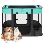 Foldable Pet Playpen for Cats and Dogs