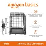 Extra Small Folding Metal Dog Crate with Tray