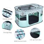 Portable Foldable Pet Playpen for Dogs and Cats