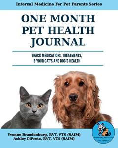 Pet Health Journal: Track Meds and Treatments