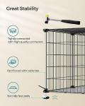 SONGMICS Large Small Animal Cage with Easy Access