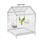 Portable 20.5-Inch Bird Cage for Small Birds
