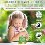Natural Paper Bedding with Rose Petals for Pets