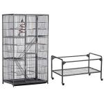 Yaheetech Large Parrot Cage with Detachable Stand