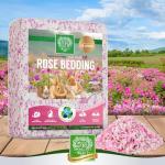 Natural Paper Bedding with Rose Petals for Pets