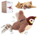 Interactive Rechargeable Flapping Bird Cat Toy