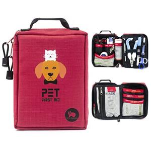 Pet First Aid Kit for Dogs and Cats, 150 Pcs