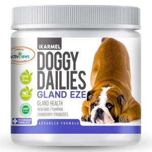 Doggy Dailies Anal Gland Support Chews for Dogs