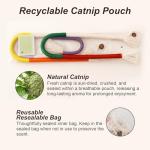 Catnip Chew Rope Toys for Interactive Play - 3 Pack