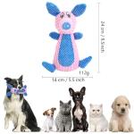 Speedy Panther Plush Squeaky Dog Toy
