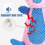 Speedy Panther Plush Squeaky Dog Toy