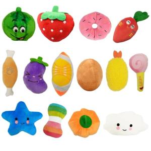 14-Piece Interactive Squeaky Dog Toy Set