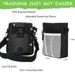 3-in-1 Dog Treat Pouch with Clicker Set