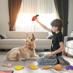 14-Piece Interactive Squeaky Dog Toy Set