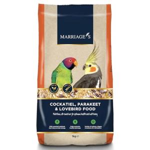 Lovebird, Cockatiel, and Parakeet Seed Mix 1kg