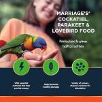Lovebird, Cockatiel, and Parakeet Seed Mix 1kg