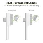 Self-Cleaning Cat and Dog Comb Set