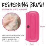 Bugalugs Gentle Deshedding Brush for Pets