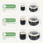 Portable Foldable Pet Playpen for Indoor and Outdoor