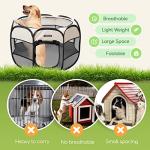 Portable Foldable Pet Playpen for Indoor and Outdoor
