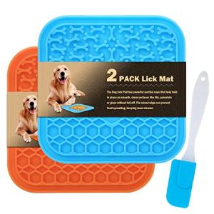 Dog Lick Mat - Slow Feeder Set of 2